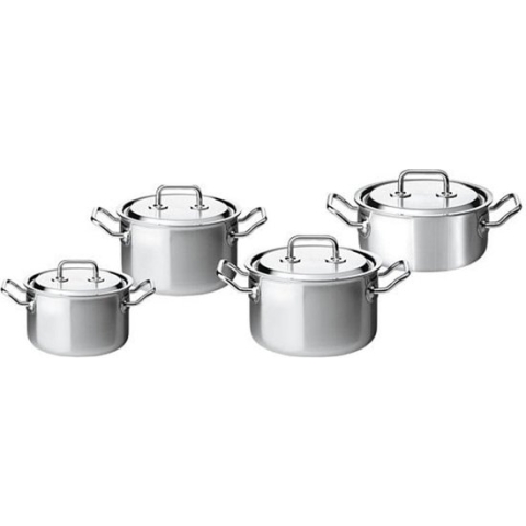 Spring Brigade Premium Starter Pannenset met Deksels, 4-delig