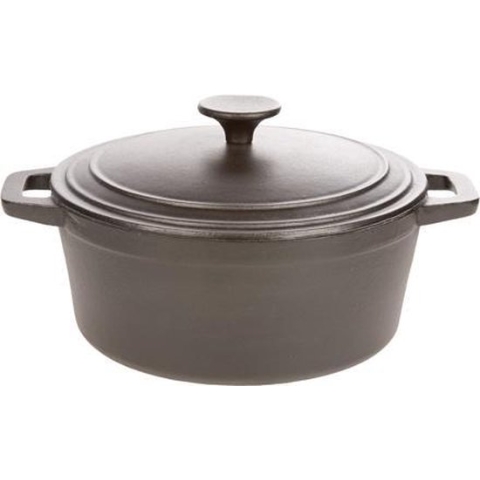 Cosy&Trendy Bergerac Braadpan Gietijzer - Ø 24 cm - Zwart
