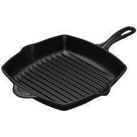 Le Creuset Grillpan - Vierkant - Zwart