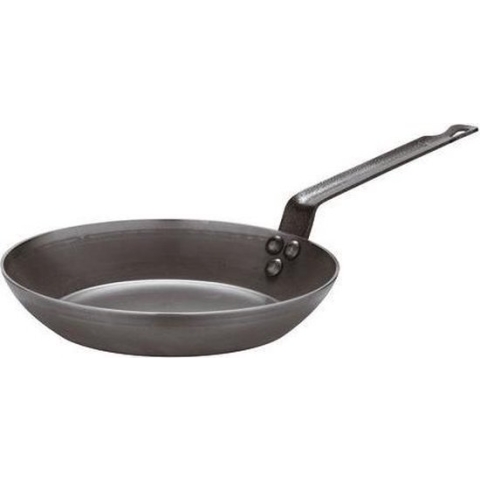 Paderno Kookpan Bluesteel Heavy 36 Cm Staal Zwart