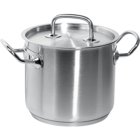Hendi RVS Kookpan Hoog 20 Liter Kitchen Line + Deksel