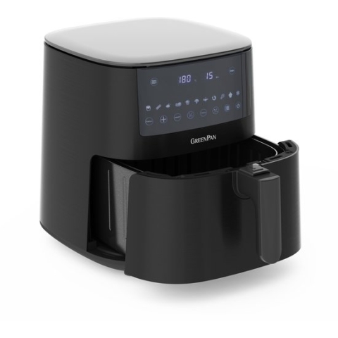 GreenPan - Bistro XL Airfryer - 7,2L - 11 programma's - zwart - PFAS-vrij