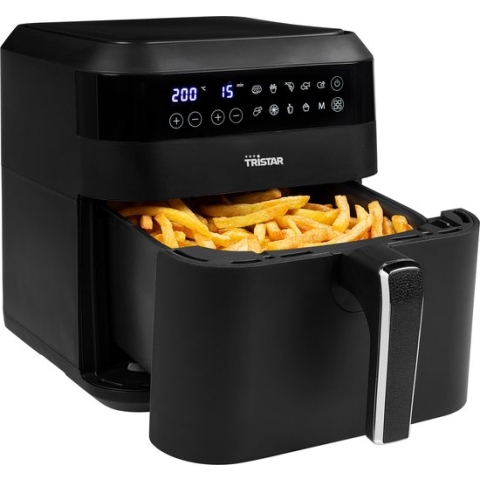 Tristar Airfryer Digitaal XXL FR-6999 - Heteluchtfriteuse - 6 liter - 10 programma's - Touch screen - Zwart - 1700W