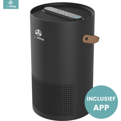 Luchtreiniger HEPA 13 + koolstoffilter, UV-C filter, Ionisator - Air Purifier tegen huisstofmijt, hooikoorts, allergie en stof - 230 m³/u