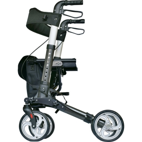 2020 Lichtgewicht rollator 3.0, Dubbel opvouwbaar, Titanium