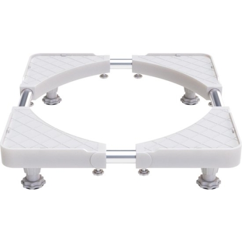 Noswo Wasmachine Verhoger - Tot 300 KG - Verstelbare Multitool - Anti Vibratie Dempers - Ook geschikt voor Vaatwasser, Koelkast, Vriezer en Droger - 45/63 x 11/13 cm