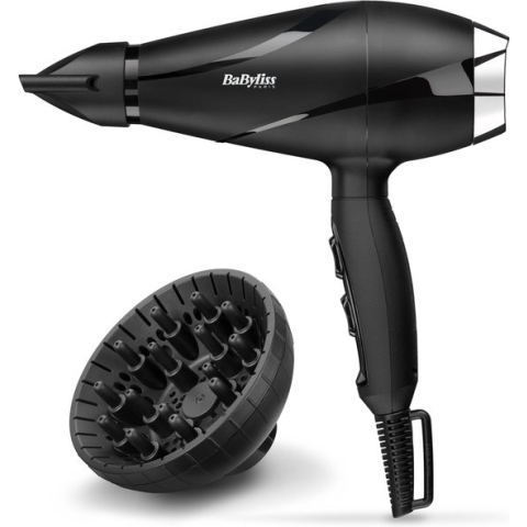 BaByliss Shine Pro 2200W 6713DE Föhn - Diffuser - Coolshot - 2 snelheden en 3 temperatuurinstellingen