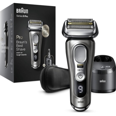 Braun Series 9 Pro 9465cc - Elektrisch Scheerapparaat Mannen - met Reinigingsstation - Wet & Dry scheerapparaten