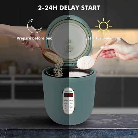 Rice Cooker and Steam Cooker,Easy, fast and healthy cooking,A Healthier Way to Cooking Rice
