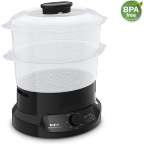 Tefal Minicompact VC139810 2-in-1 Stoomkoker Vrijstaand - 800 Watt - Zwart