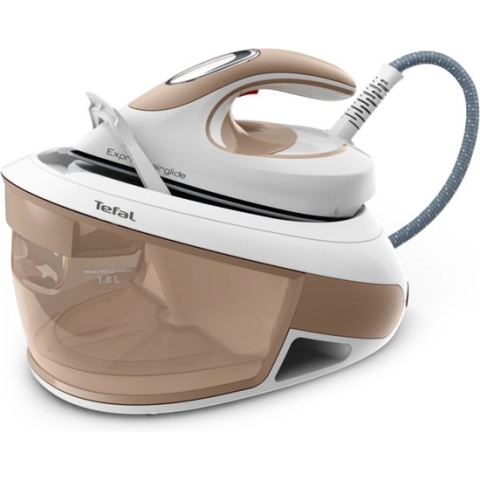 Tefal Express Airglide SV8027, 400 g/min, Durilium AirGlide soleplate, 6,5 bar, 1,8 l, 125 g/min, Bruin, Wit