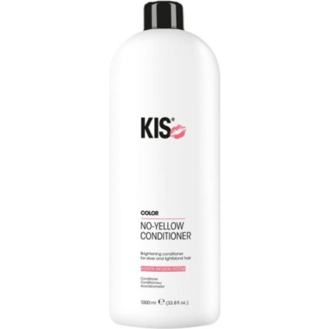 KIS No Yellow Conditioner 1000ml - vrouwen - Voor - Conditioner voor ieder haartype