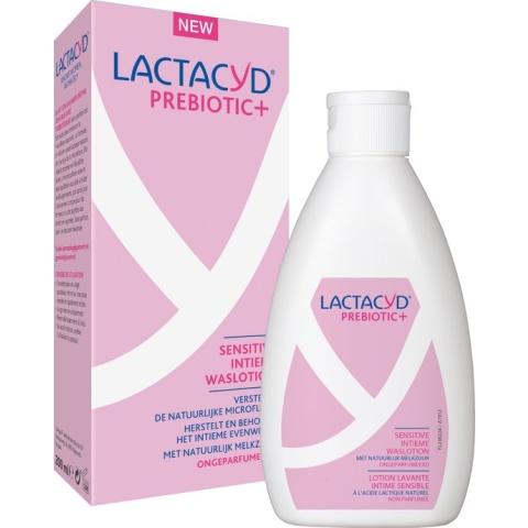 Lactacyd® Prebiotic+ Sensitive – Intieme Waslotion Met Prebiotica – Dagelijks Gebruik 200 ml