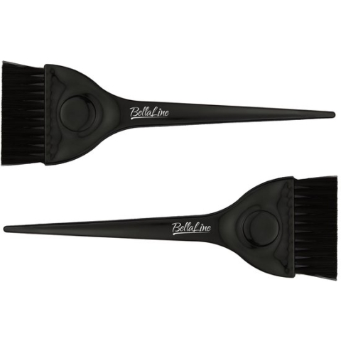 2 Stuks Haarverf Kwast - BellaLine - Kappers Producten - Verfkwast - Haarverf zwart - Haarkleuring Kwast -  Haarverf rood - Uitgroei Verven - Haar verf set - Haarverf borstel - haarverf blond - haarverf bruin - Haarverf blauw - haarverf roze