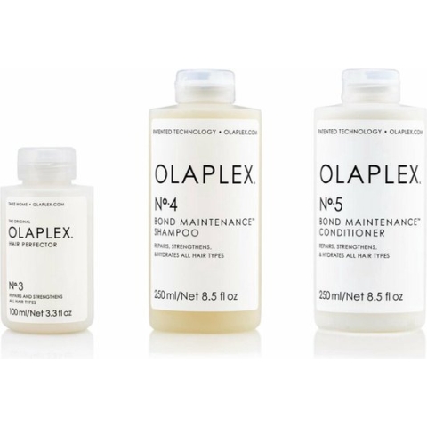 Olaplex Triple Pack No. 3 + No. 4 + No. 5 Treatment / Shampoo / Conditioner
