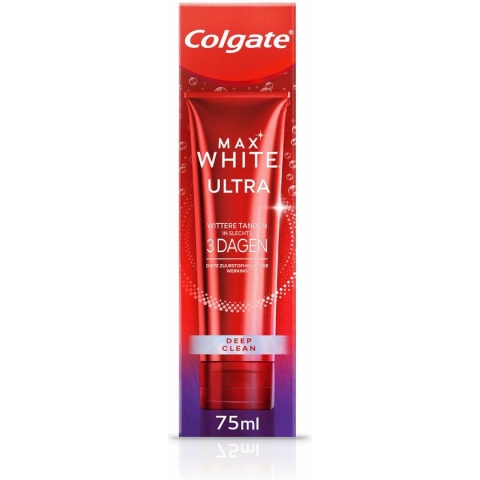 Colgate Max White Ultra Deep Clean Whitening Tandpasta 75ml