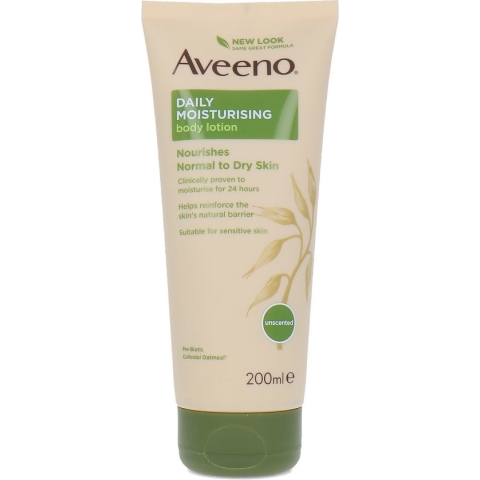 Aveeno Daily Moisturizing Lotion - 200 ml (voor droge huid)