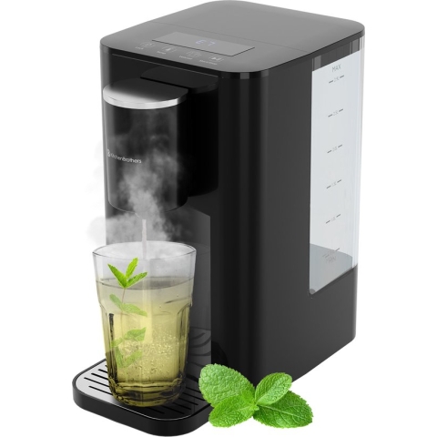 KitchenBrothers Heetwaterdispenser - 100°C - 250 ml - 2.5L - Zwart