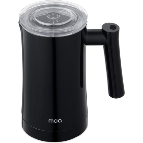 MOA Melkopschuimer - BPA vrij - Voor Opschuimen en Verwarmen - Zwart - MF1B