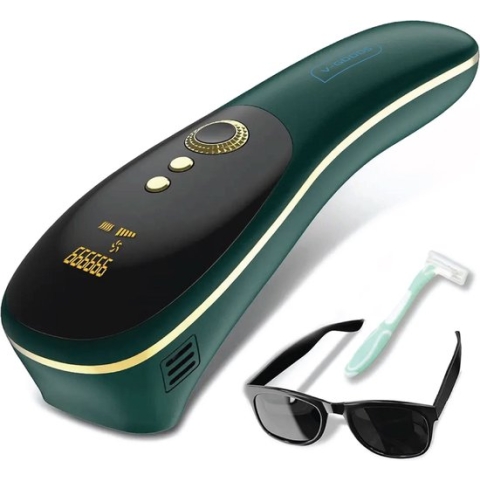 V-Goods Premium IPL Ontharingsapparaat - Laser en Lichtontharing - Ontharing - Mannen en Vrouwen - 990000 Flashes