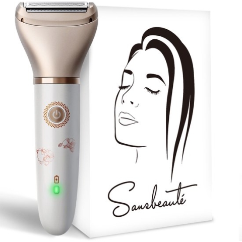 Ladyshave Gezicht - Oksels - Benen - Bikinilijn - Scheerapparaat Vrouw - Ontharingsapparaat Electrisch Ontharen - Gezichtsontharing Dames - Trimmer Vrouw - Ladyshaves Bikini - USB Oplaadbaar