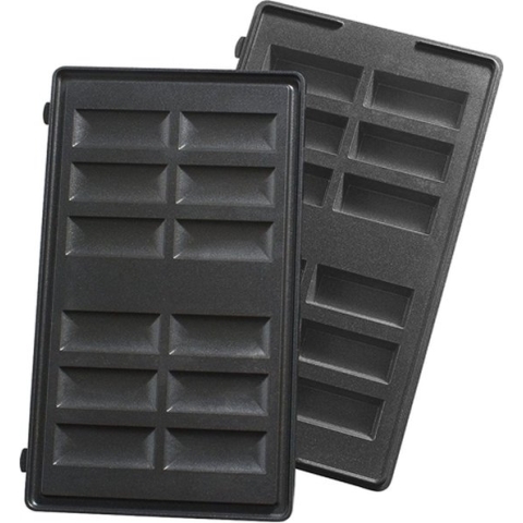 Tefal XA801312 - Plaat voor contactgrill - Mini Staafjes voor Snack Collection -