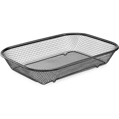 Navaris anti-aanbak grillmand voor oven - Non-stick grillrek voor olievrij frituren, nuggets, vlees, vis of groentes roosteren - Frituurmand