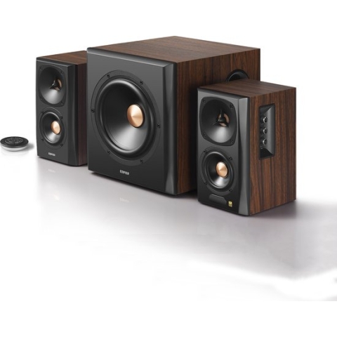 Edifier S360DB luidspreker set 150 W Zwart, Hout