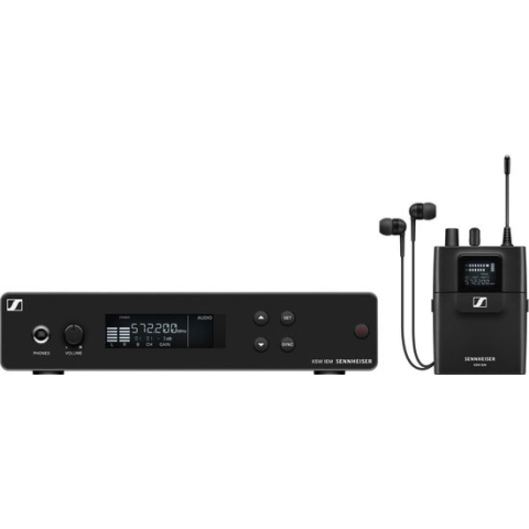 Sennheiser XSW IEM SET (B) - Draadloos in-ear monitor systeem (572 - 596 MHz) - zwart