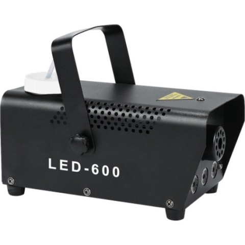 Rookmachine - 600 - Mini Led - Rook Mist Machine - Effect Disco - Dj - Party - Kerst - Bruiloft - Verjaardag - Met Afstandsbediening - Zwart