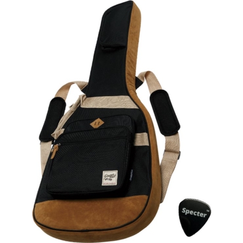 Ibanez Powerpad Gigbag | Elektrische Gitaar Tas | Black| Met Specter Plectrum | Gitaarhoes