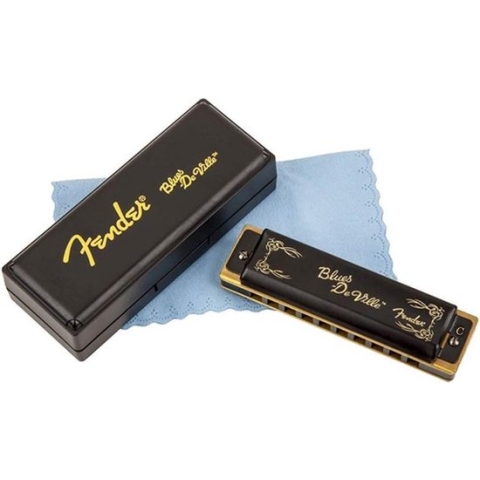 Mondharmonica Blues DeVille Fender PRO toonsoort C