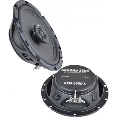 Ground Zero GZIF 6501FX 16,5cm Speakerset - slechts 44mm diep