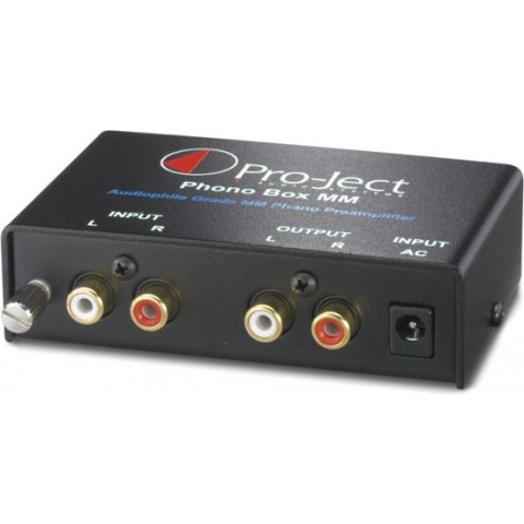 Pro-Ject Phono Box MM zwart Phono voorversterker