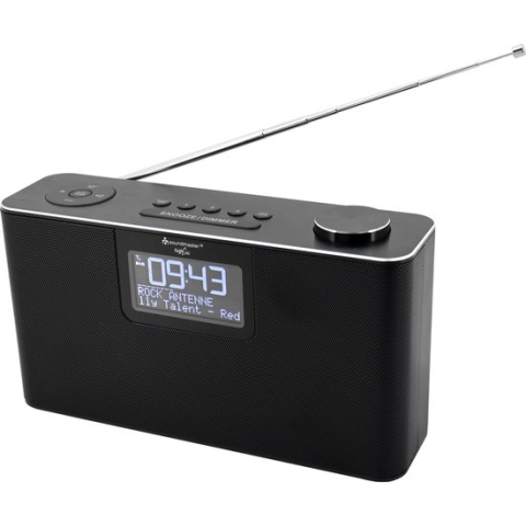 Soundmaster DAB700SW, Persoonlijk, Analoog & digitaal, DAB+, FM, 12 W, LCD, 7,37 cm (2.9")
