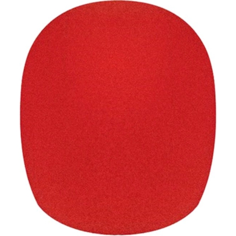Boston WS-10-RD, per 5 stuks - Plopkap voor zangmicrofoon, rood