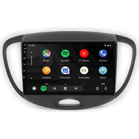 Yeer Octa core navigatie Hyundai i10 2008-2013 | draadloos Carlink | Android 11 | 9 inch scherm met DSP sound