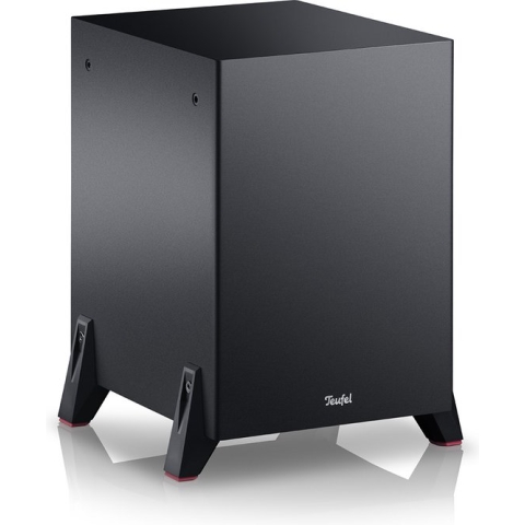 Teufel T 8 Subwoofer - Compacte, universele subwoofer met krachtige bas, 100 watt
