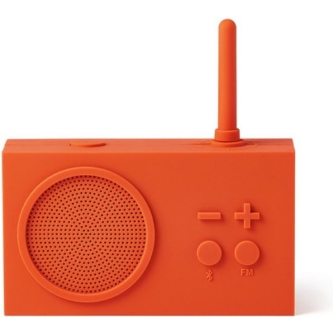 Lexon Tykho 3 Badkamerradio - Bluetooth speaker - Oranje