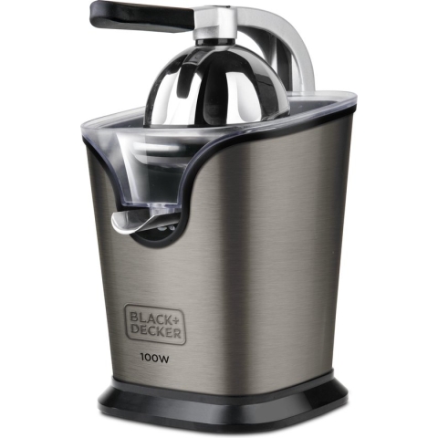 BLACK+DECKER sapcentrifuge – 100W – grote vulopening – RVS – onderdelen vaatwasserbestendig
