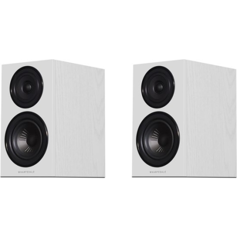 Wharfedale Diamond 12.1 – Compacte boekenplank luidsprekers – Eenvoudige installatie – Echte Hifi Kwaliteit - Wit (per paar - 2 stuks)