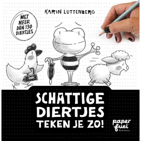 Schattige diertjes teken je zo!