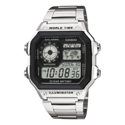 Casio Collection Men AE-1200WHD-1AVEF Heren Horloge - 42 mm