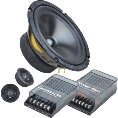 GroundZero GZRC165.2SQ- High end composet 165mm - 3 Ohm impedantie