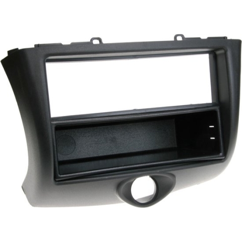 2-DIN Paneel Toyota Yaris met opbergvak 1999-2003 Kleur: Zwart