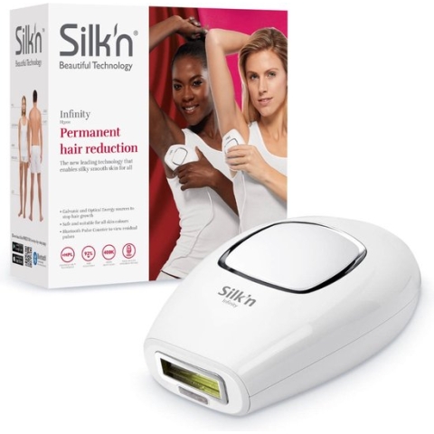 Silk'n Ontharing - Infinity - Ontharingsapparaat voor alle huidskleuren - Wit