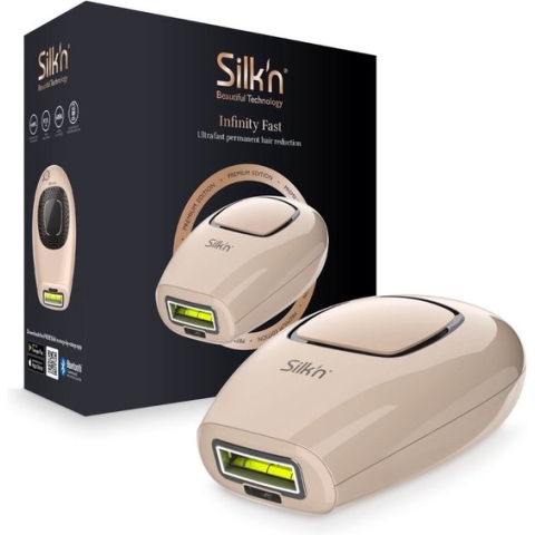 Silk'n Ontharing - Infinity Fast - Ontharingsapparaat voor alle huidskleuren - met opbergetui‌ - Beige