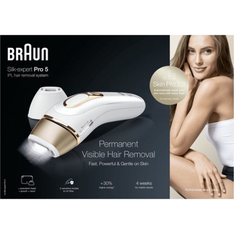 Electric IPL Hair Remover Braun Silk-expert Pro 5 PL5154 IPL