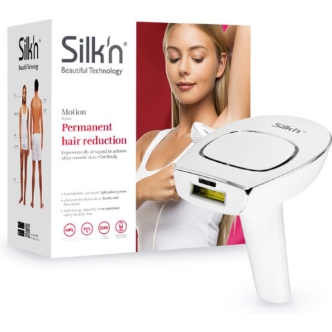 Silk'n Ontharing - Motion - Moeiteloze & ergonomische Ontharingsapparaat - Wit