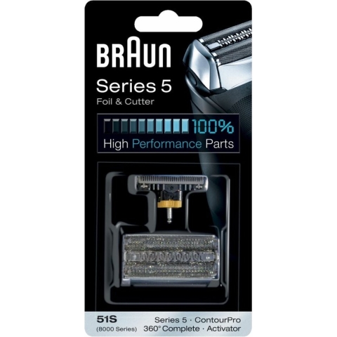 Braun Combipack 51S Folie en Messenblok - Vervangend Scheerblad